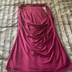Drop neck top